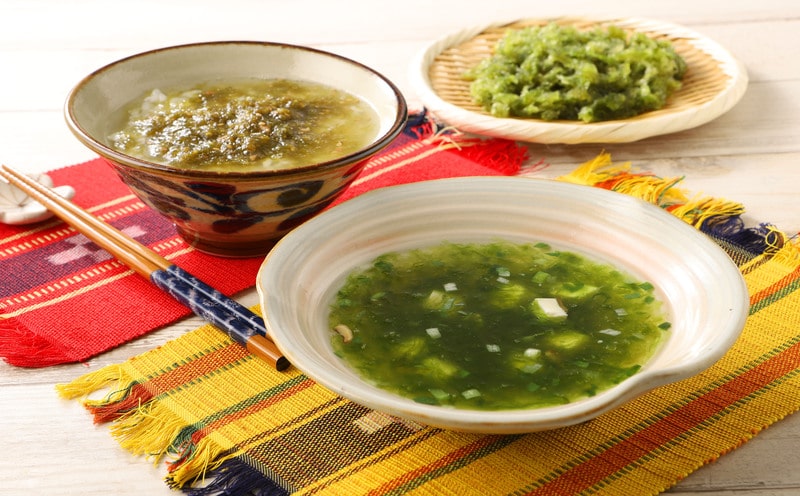 琉球アーサスープ お茶漬けセット 梅味 沖縄県 北中城村産 4g 6袋 4.5g 4袋 各2セット 計20食 あおさのり あーさ ひとえぐさ スープ 海藻 栄養 健康 ビタミン ミネラル 食物繊維 緑黄色野菜 お吸い物 沖縄そば 天ぷら だし巻き卵 長寿 抗酸化作用 佐敷中城漁業協同組合