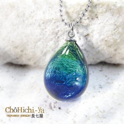 長七屋のケラマブルーネックレス　KN-4 　証明書付き【1725075】