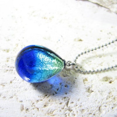 長七屋のケラマブルーネックレス　KN-4 　証明書付き【1725075】