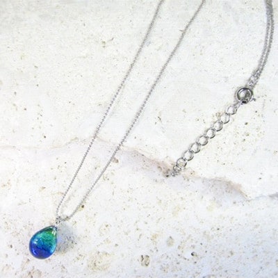 長七屋のケラマブルーネックレス　KN-4 　証明書付き【1725075】