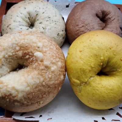 沖縄の食材を使用した「もちもちベーグル」バラエティ10個セット【配送不可地域：離島】【1503547】