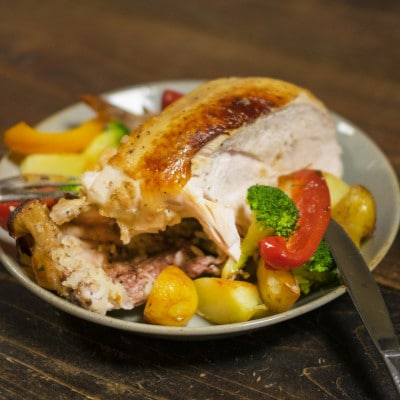 まちだチキン1羽(1.0kg〜1.2kg)鶏の丸焼き ローストチキン【配送不可地域：離島】【1565341】