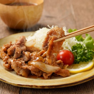 沖縄県産ブランド豚 ちゅらぶた ロース焼肉用スライス 500g×1P【配送不可地域：離島】【1696838】