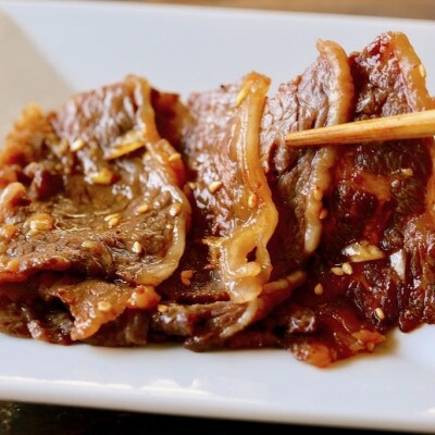 リブロース 沖縄のBBQ用 味付け牛肉(甘タレ)2kg【配送不可地域：離島】【1571198】