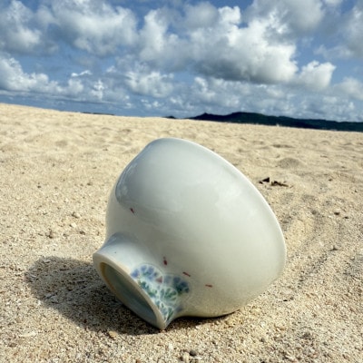 やちむん さんごマカイ(小)【1494812】