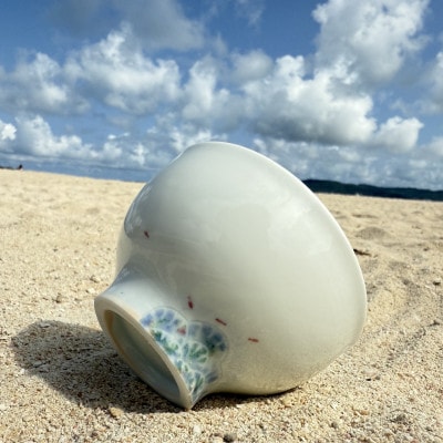 やちむん さんごマカイ(小)【1494812】