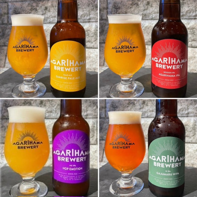 【AGARIHAMA BREWERY・クラフトビール】定番4種&金城マンゴーエール2本 6本セット【配送不可地域：離島】【1660106】