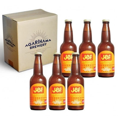 【AGARIHAMA BREWERY・クラフトビール】Jefオレンジクラフト 6本セット【配送不可地域：離島】【1739810】