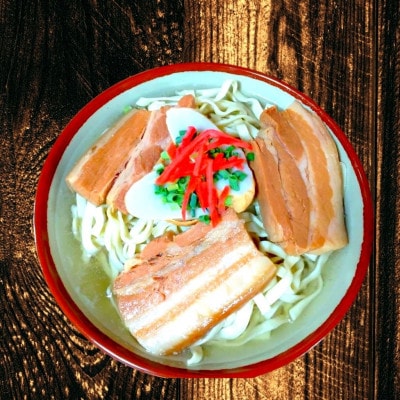 三枚肉そば(太麺・大盛り5食セット)沖縄そば【配送不可地域：離島】【1471024】