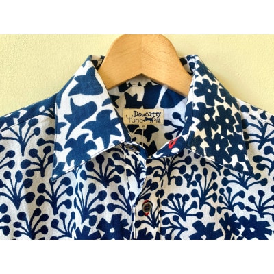 【セミオーダー】Doucattyコラボ・手捺染シャツ(フラワーズ)【1393555】