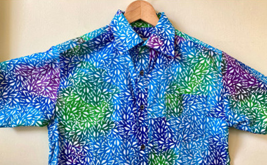 【セミオーダー】Doucattyコラボ・手捺染シャツ(枝珊瑚)【1399158】