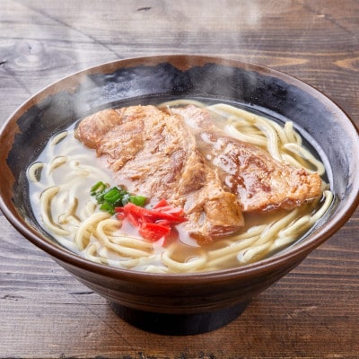 宮良そば もちもち生麺の本ソーキそば 6食セット(特製スープ付き)【配送不可地域：離島】【1692820】