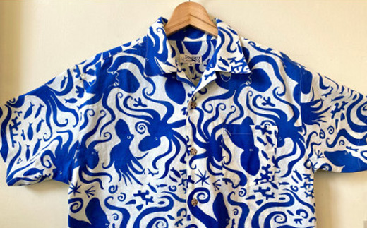 【セミオーダー】Doucattyコラボ・手捺染シャツ(たこ)【1399157】