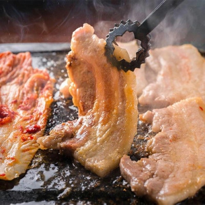 パイナップルポークあぐー焼肉セット(3〜4人前)【配送不可地域：離島】【1386186】