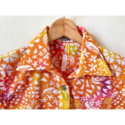 【セミオーダー】Doucattyコラボ・手捺染シャツ(花鳥)【1399159】