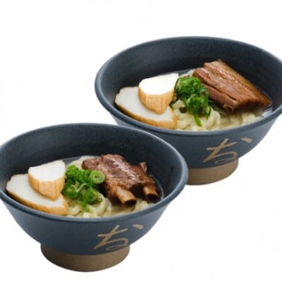 復刻版!元祖大東そば　本ソーキそば&三枚肉そば食べ比べセット　4食セット【配送不可地域：離島】【1719910】