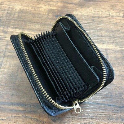 ジャバラ式コインケース(ブラック)【1388580】