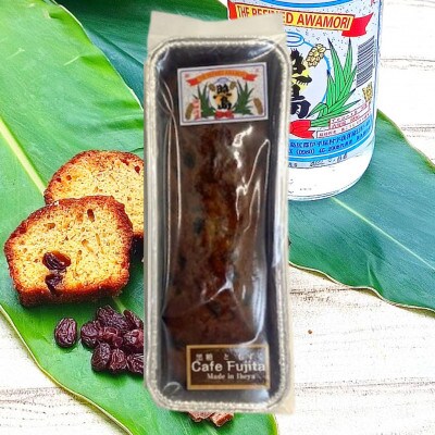 島酒と黒糖で作った 照島レーズンパウンドケーキ　2個【1577777】