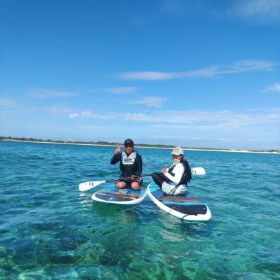 伊平屋のSUPツアー(1名様2時間コース)【1536075】