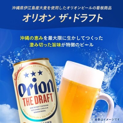 【毎月定期便】オリオンビール ザ・ドラフト(350ml×24缶)全3回【4065350】