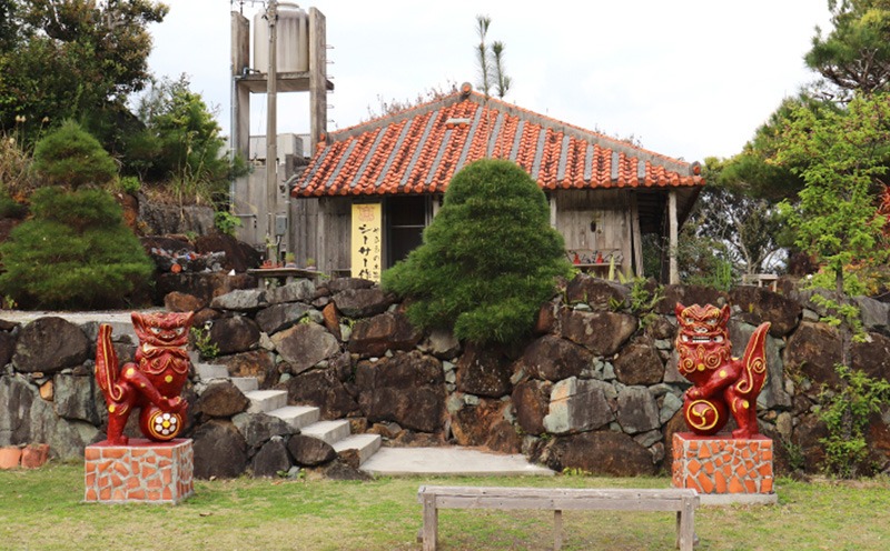 暗緑色から放たれる黄金色の光 久米島松灰 シーサー付フリーカップ（中） SDGs やちむん 焼き物 陶器 やちむん土炎房 釉薬 上薬 松 リュウキュウマツ 琉球松 自然 利活用 窯出し 一点もの 風合い 深み 土 粘土 素地 こだわり