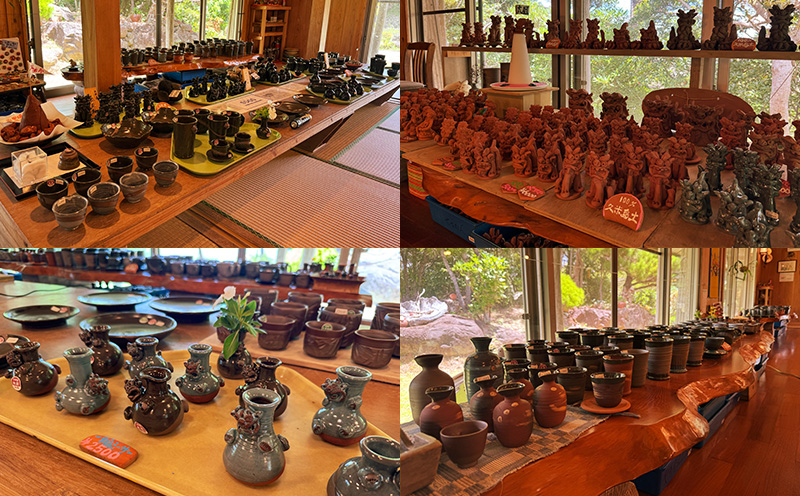 【やちむん土炎房】やちむんのご購入や体験に利用可 5000円分ご利用券 焼き物 陶器 陶芸 作家 職人 こだわり 自然 利活用 SDGs 手づくり 手びねり 一点もの 唯一無二 作品 粘土 素地 土 窯出し 久米島 沖縄