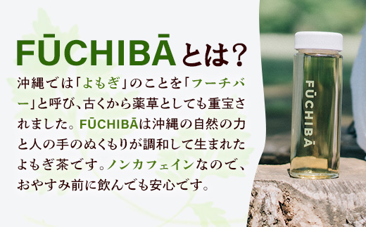 【ポストイン配送】 沖縄県八重瀬町産 よもぎ茶 12包 「FUCHIBA（フーチバー）」 ノンカフェイン 手摘み 栽培期間中無農薬 無肥料 / 布都天堂