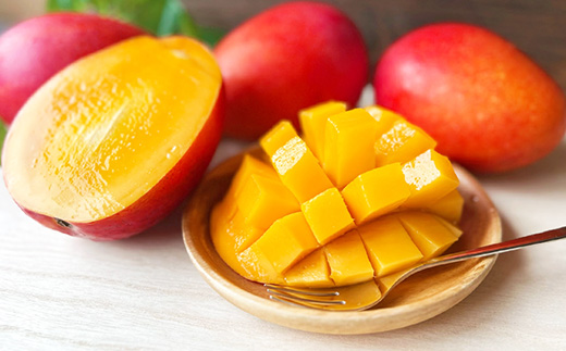 【先行受付】【2026年発送】光マンゴー園の家庭用アップルマンゴー約2kg（4～6玉）白箱 - ご自宅用 先行予約 沖縄県産 産地直送 南国フルーツ 旬の味覚 オススメ 沖縄県 八重瀬町