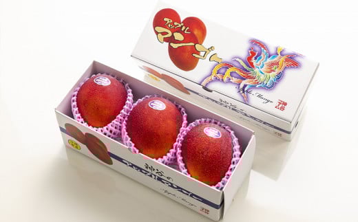 【化粧箱入】【先行受付・2026年発送】神谷ファームのマンゴー（秀）約1Kg - 先行予約 沖縄県産 産地直送 南国フルーツ 旬の味覚 季節の果物 贈り物 ギフト 沖縄県 八重瀬町