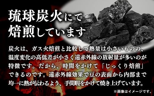 【完全受注焙煎】琉球炭焼珈琲 「ブラジル サントス No.2」 200g