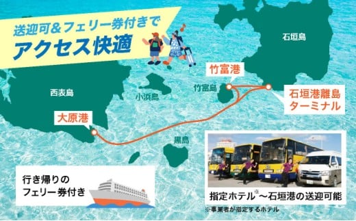 西表島キャニオニング（5～10月）または滝トレッキング（11～4月）＋選べる竹富島観光ツアー
＜指定ホテル送迎選択可／石垣島発＞【 旅行 体験チケット観光 大自然 体験ツアー 観光 沖縄 アクティビティ キャニオニング トレッキング】