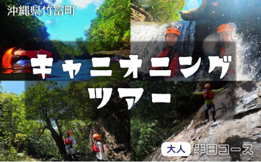 【夏季限定】西表島 森林浴キャニオニングツアー【体験可能期間:5月1日～10月31日】大人1名分【 旅行 体験チケット 西表島ツアー 大自然 体験ツアー 観光 沖縄 森林浴 キャニオニング アクティビティ】