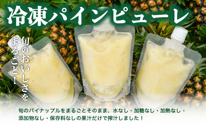 リピート率No.1！パイナップル4種類＆マンゴー＆生ジュースを5回にわけて毎月お届け！