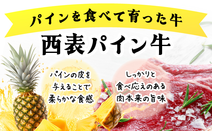 西表パイン牛　カレー・シチュー用500g・ハンバーグ150g5個セット【竹富町】【ハンバーグ カレー シチュー 煮込み用 牛肉 経産牛 パイン牛 沖縄 おかず 西表島でしか】