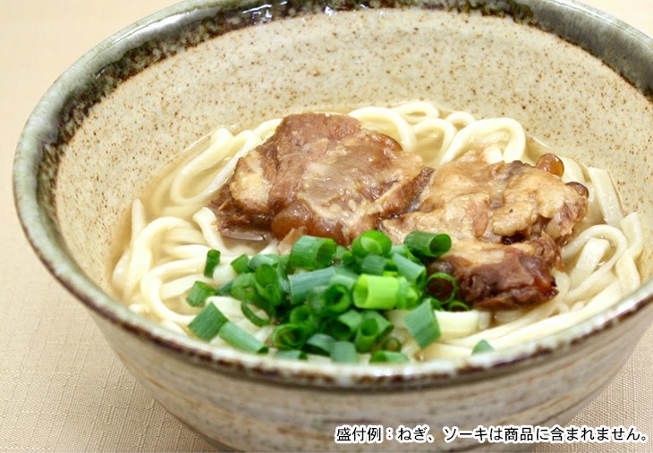 沖縄そば　生麺2食入り×3袋（そばだし付き）　