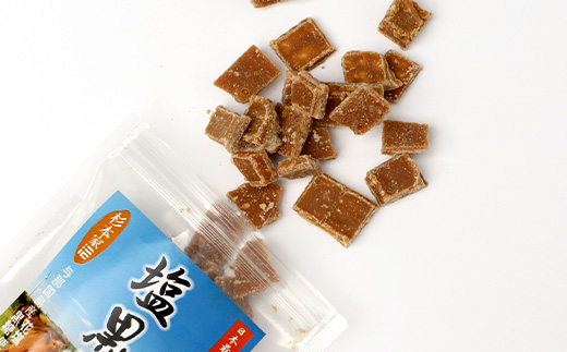 与那国島 塩黒糖（100g）×3袋 A005｜沖縄県 与那国町 塩 海塩 黒糖 スィーツ