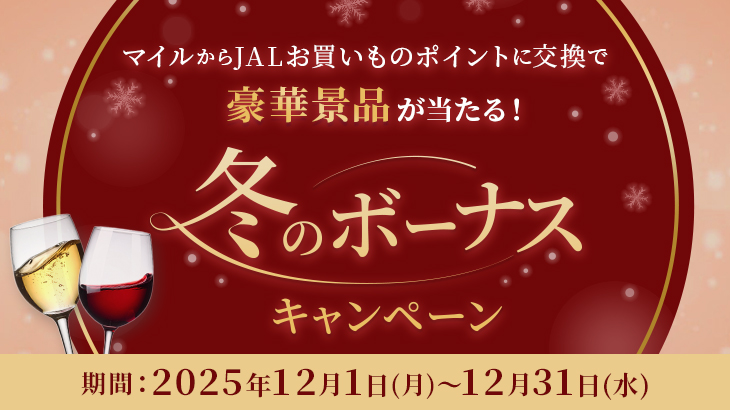 冬のボーナスキャンペーン