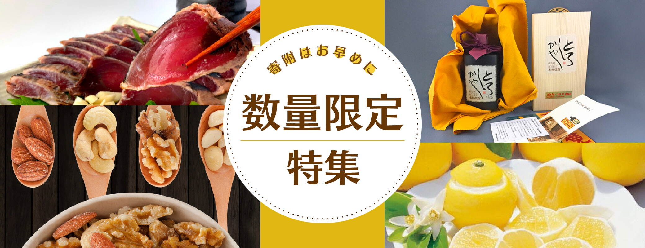 数量限定返礼品特集
