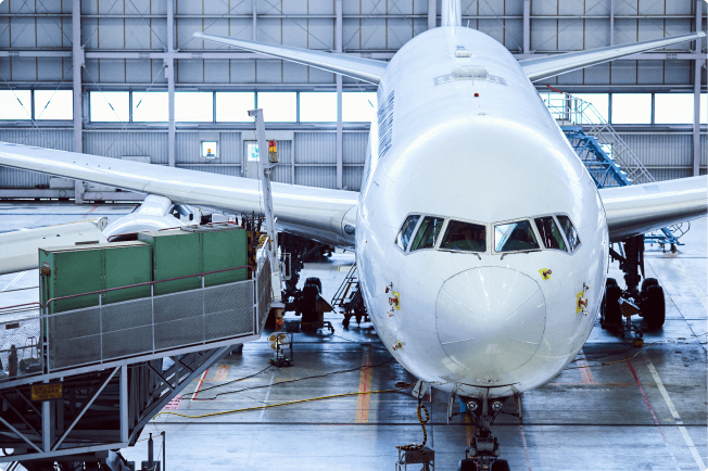 格納庫見学 画像