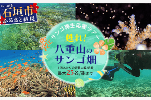 サンゴ再生応援ツアー ～甦れ！八重山のサンゴ畑～