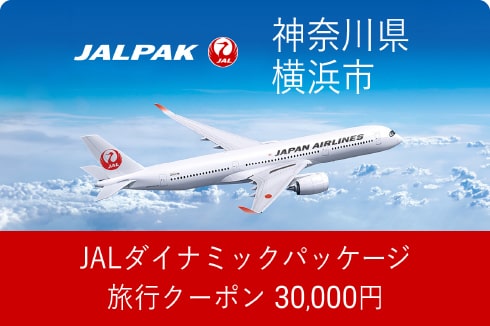 【神奈川県横浜市】30,000円分JALダイナミックパッケージ旅行クーポン