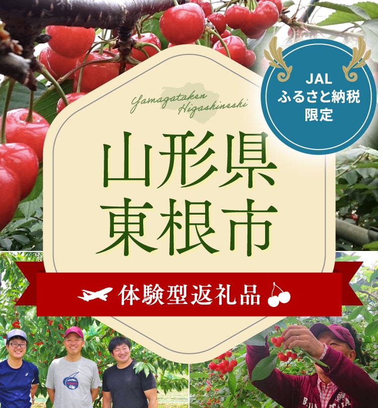 JALふるさと納税限定 山形県東根市 体験型返礼品