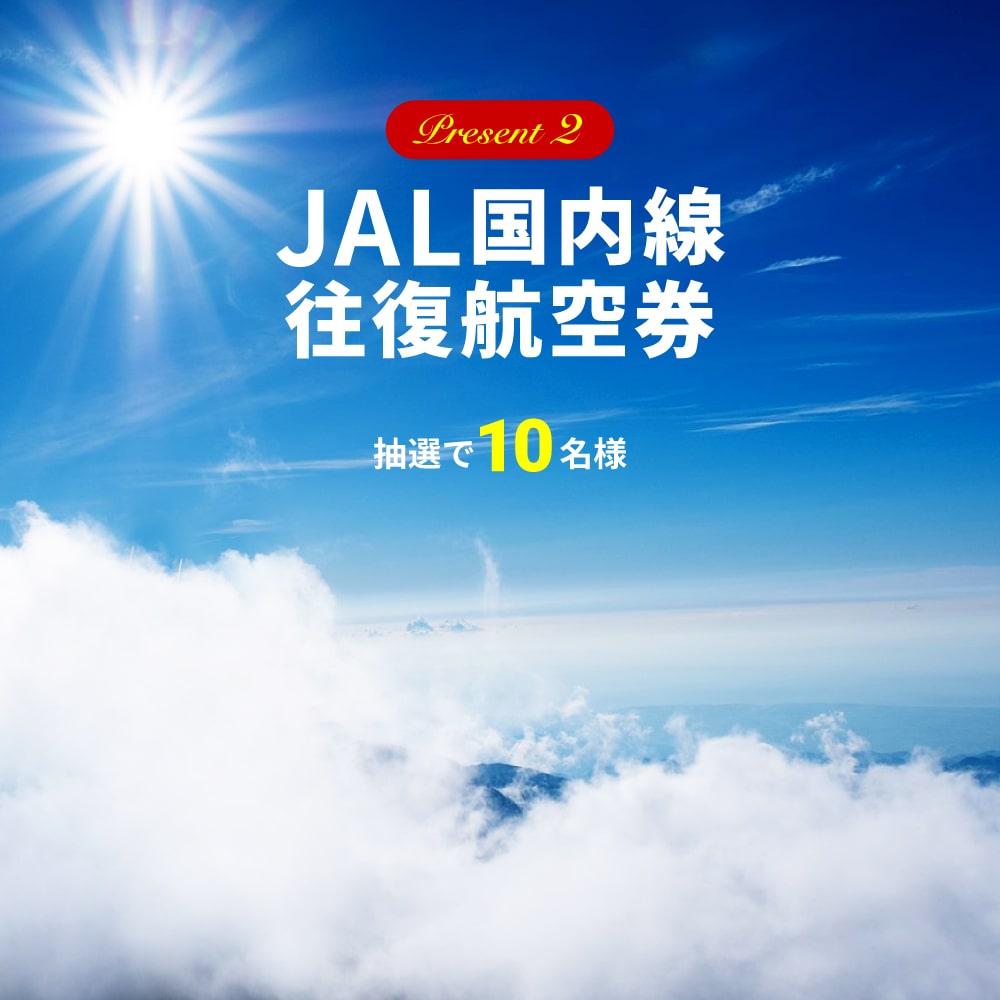 JAL国内線往復航空券