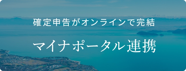 確定申告がオンラインで完結 マイナポータル連携