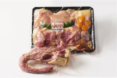比内地鶏肉